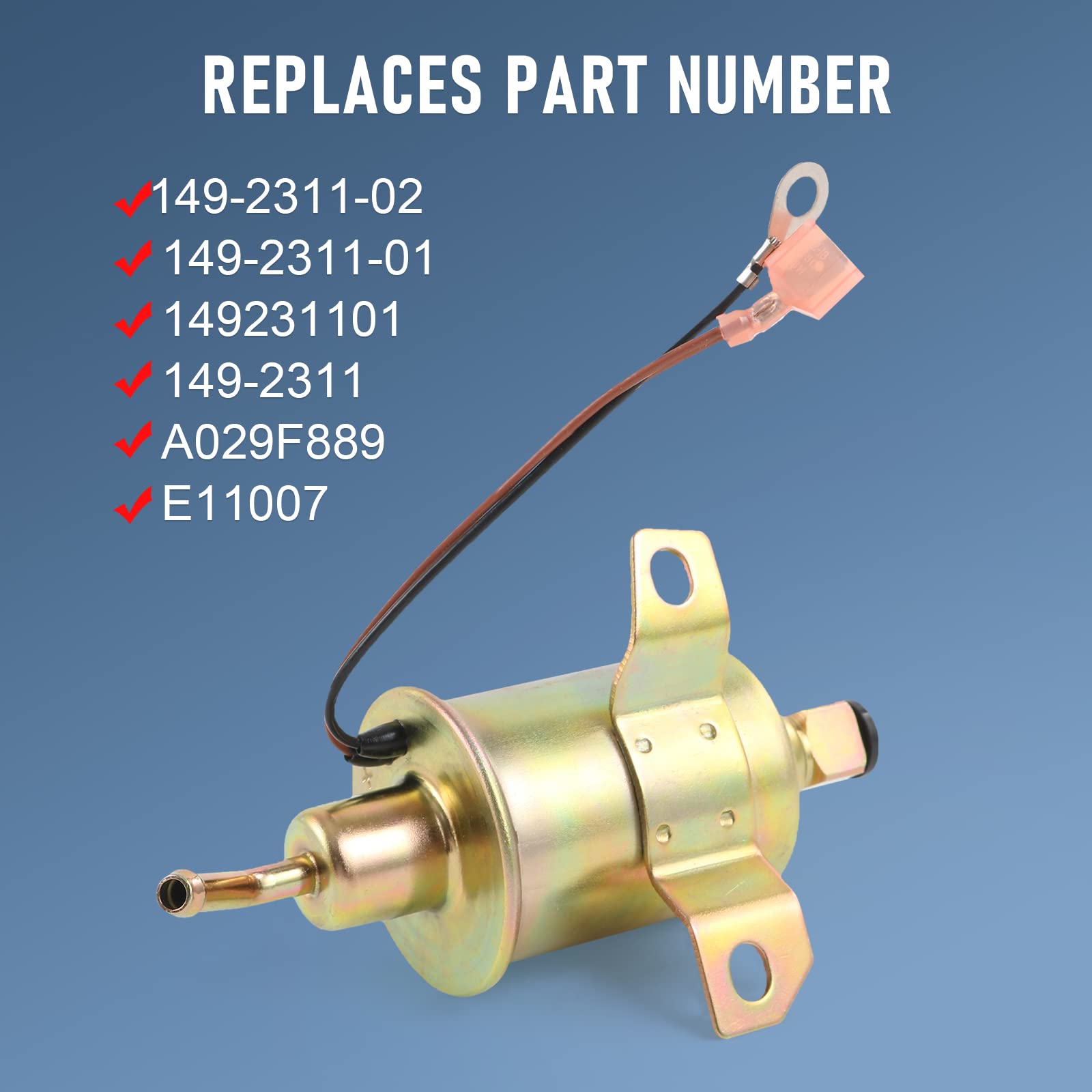 Amazon.com: CARMOCAR Electric Fuel Pump E11007 Replacement